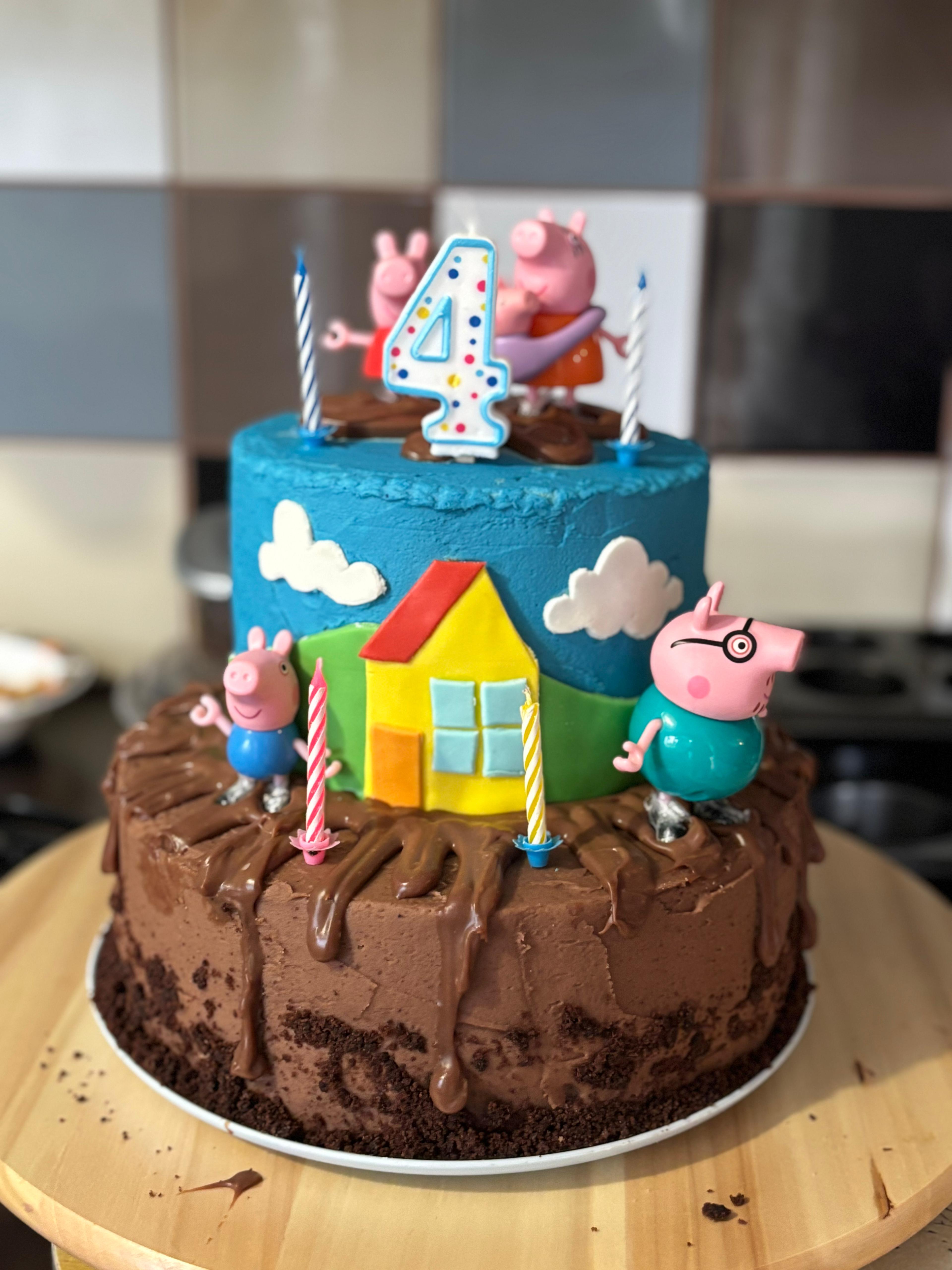 Muddy Puddles Cake
